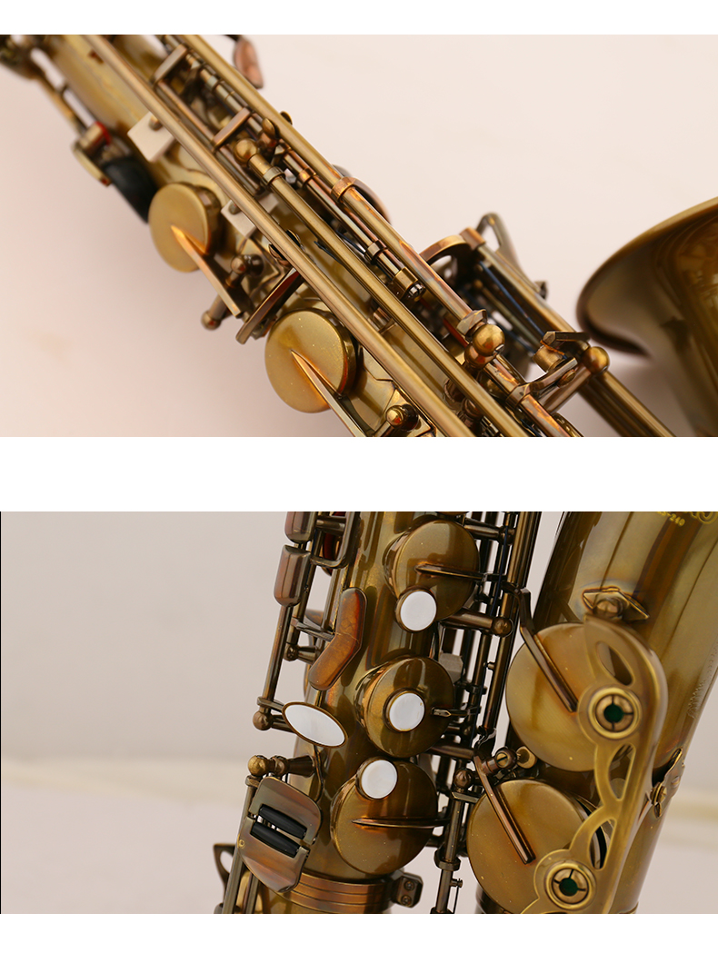 JBAS-240中音萨克斯降E调仿古通用萨克斯风黄铜萨克-天津市津宝
