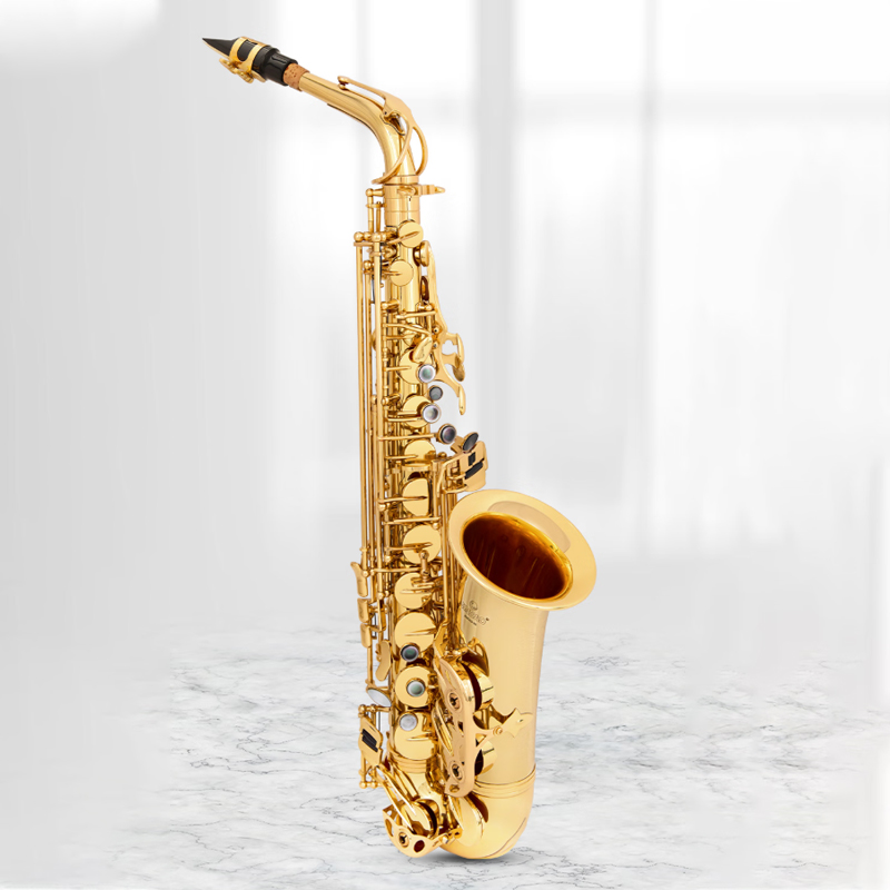 JBAS-240中音萨克斯降E调仿古通用萨克斯风黄铜萨克-天津市津宝乐器有限公司